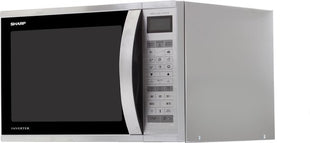 Sharp R971STW Magnetron 1300 Watt oven, tiptoets en timer