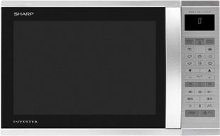 Sharp R971STW Magnetron 1300 Watt oven, tiptoets en timer
