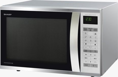 Sharp R971STW Magnetron 1300 Watt oven, tiptoets en timer